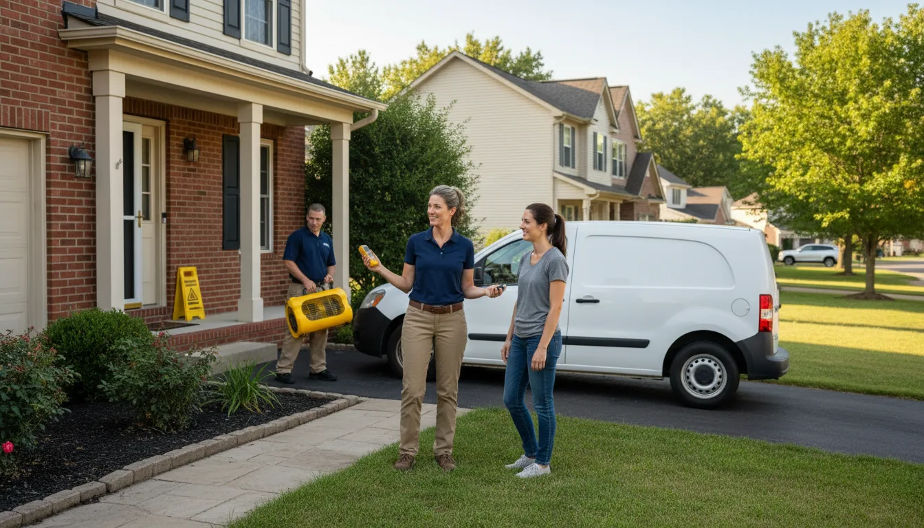 Water restoration image for Mold Remediation in Osgood, OH